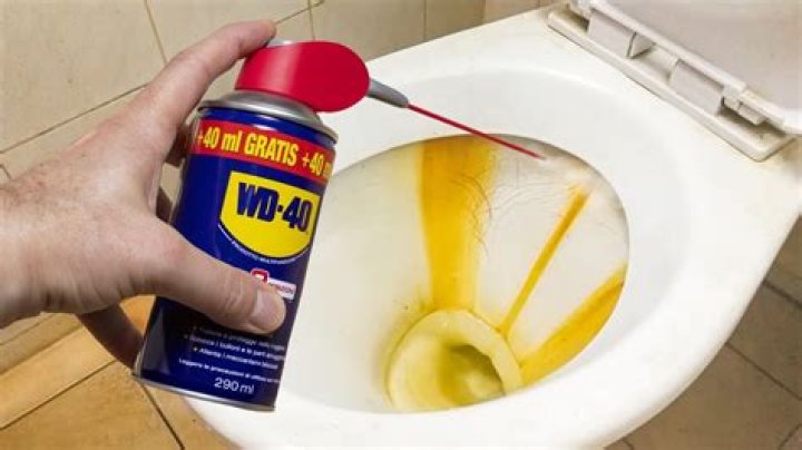 Can you use WD-40 to clean your toilet?